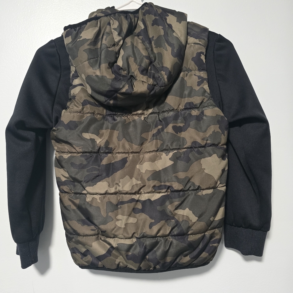 Under Armour Boys Hooded Vest Medium Lightweight Quilted Puffer Jacket, Zip-up, - Picture 7 of 8